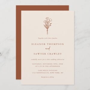boho minimalist botanicals terracotta wedding invitation rbfa915e21d684b58a326dd5b3cbab6b2 jqzlnk 1000.jpg