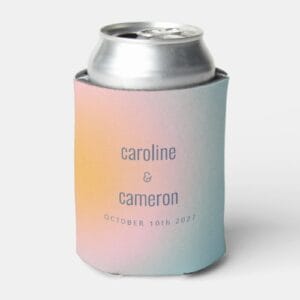 celestial_pastel_blue_pink_grainy_gradient_wedding_can_cooler-r7455c2ac0a4b460fb80730a1d6bf9b15_zl1aq_500.jpg Celestial Pastel Blue Pink Grainy Gradient Wedding Can Cooler