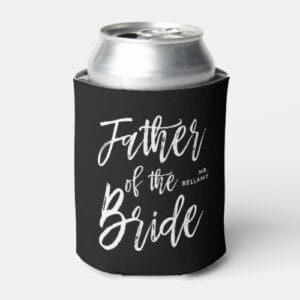 father_of_the_bride_script_style_custom_wedding_can_cooler-r4195de44e11c4e9c84b56af93c6353a9_zl1aq_500.jpg Father of the Bride | Script Style Custom Wedding Can Cooler