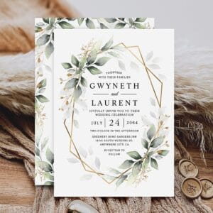 greenery green and gold geometric rustic wedding invitation r v4n1uh 1000.jpg greenery green and gold geometric rustic wedding invitation r v4n1uh 1000.jpg