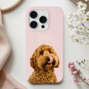 personalized pastel pink phone case with dog photo r wqksrx 1000.jpg