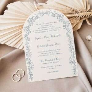 rustic vintage floral line art arch wedding invitation r i38ena 1000.jpg