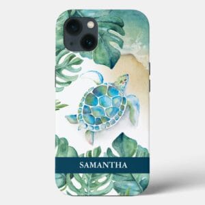 sea turtle beachy custom phone case re496a51df6634557ae200144cb7b1d77 cilrv 1000.jpg