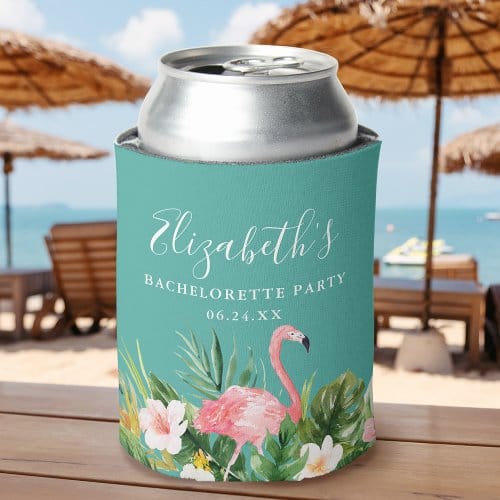 watercolor_tropical_floral_bachelorette_party_can_cooler-r_vsawzl_500.jpg Watercolor Tropical Floral Bachelorette Party Can Cooler